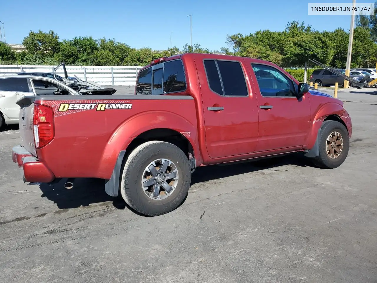 1N6DD0ER1JN761747 2018 Nissan Frontier S