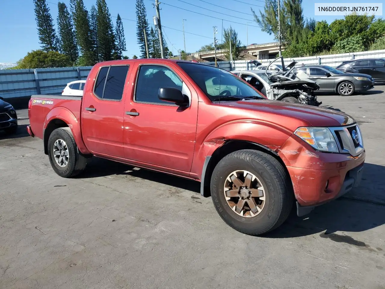 1N6DD0ER1JN761747 2018 Nissan Frontier S