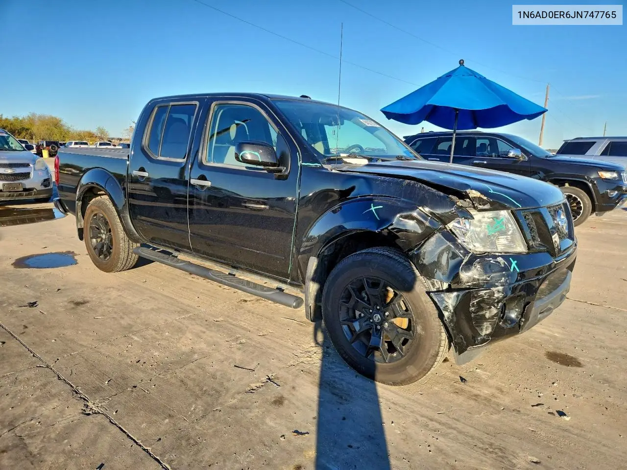1N6AD0ER6JN747765 2018 Nissan Frontier S