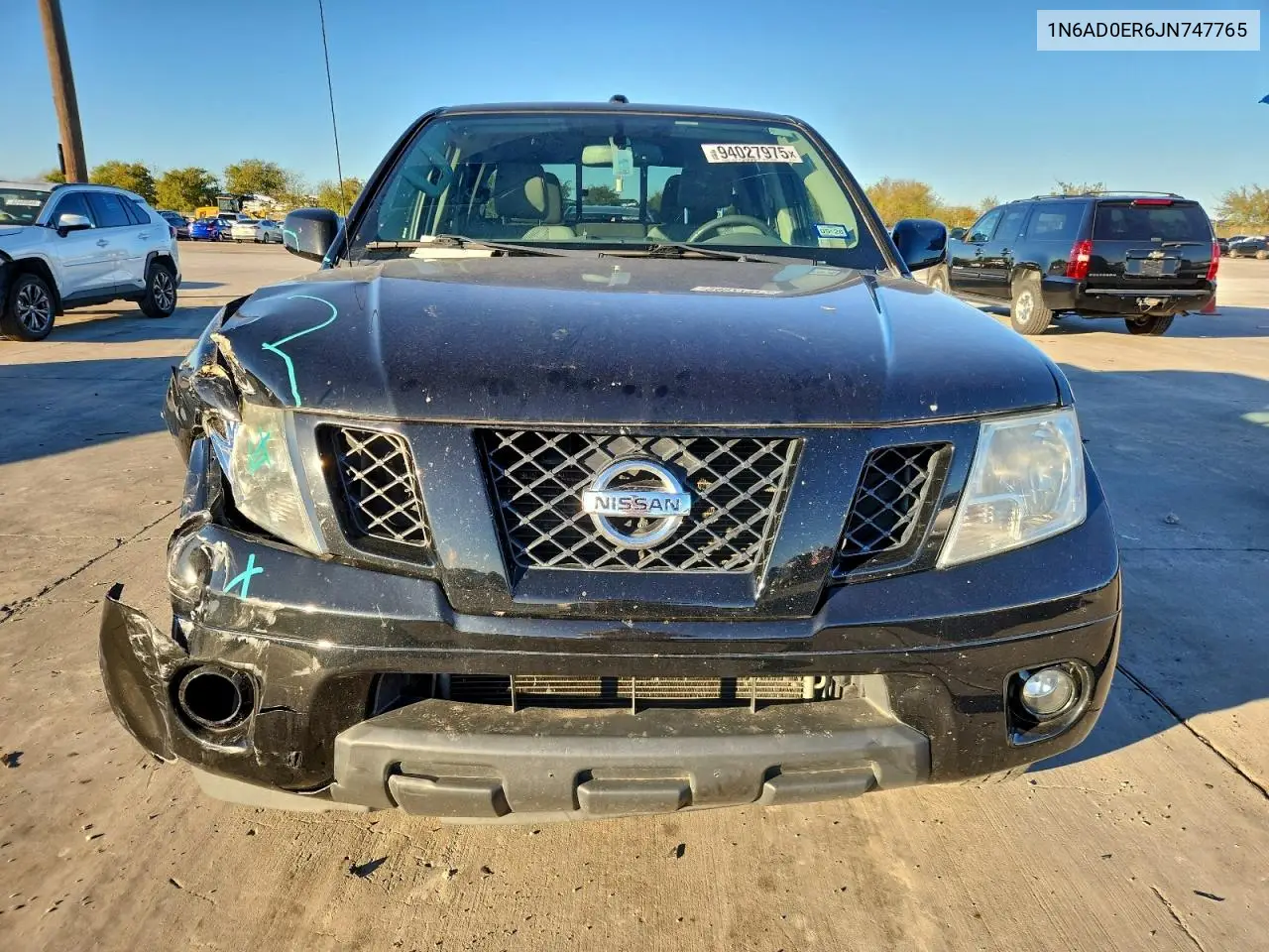 1N6AD0ER6JN747765 2018 Nissan Frontier S