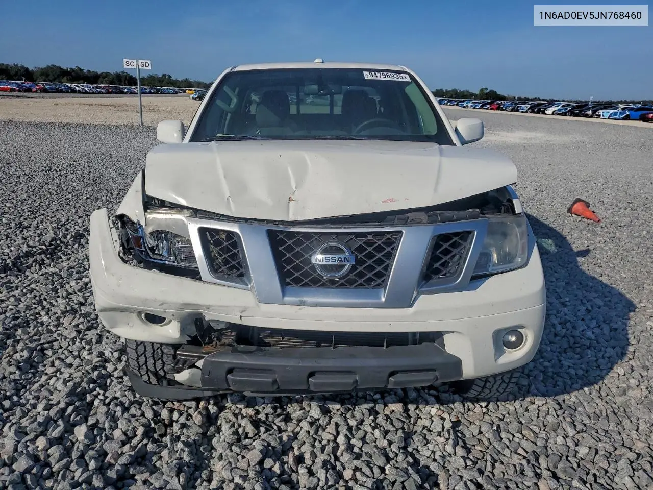 1N6AD0EV5JN768460 2018 Nissan Frontier S