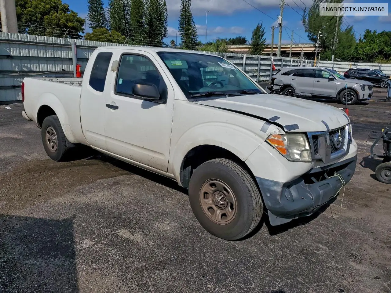 1N6BD0CTXJN769366 2018 Nissan Frontier S