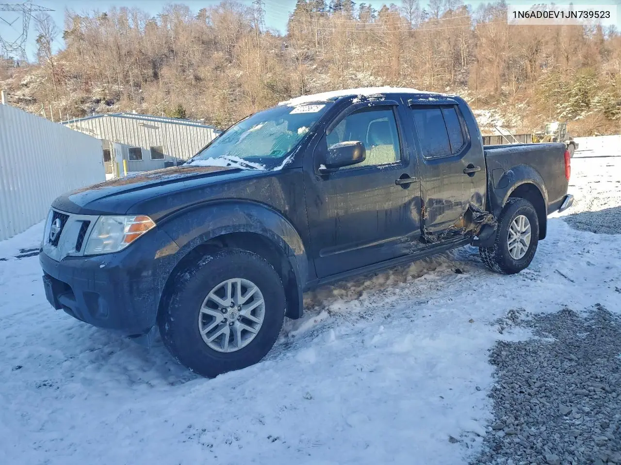 1N6AD0EV1JN739523 2018 Nissan Frontier S