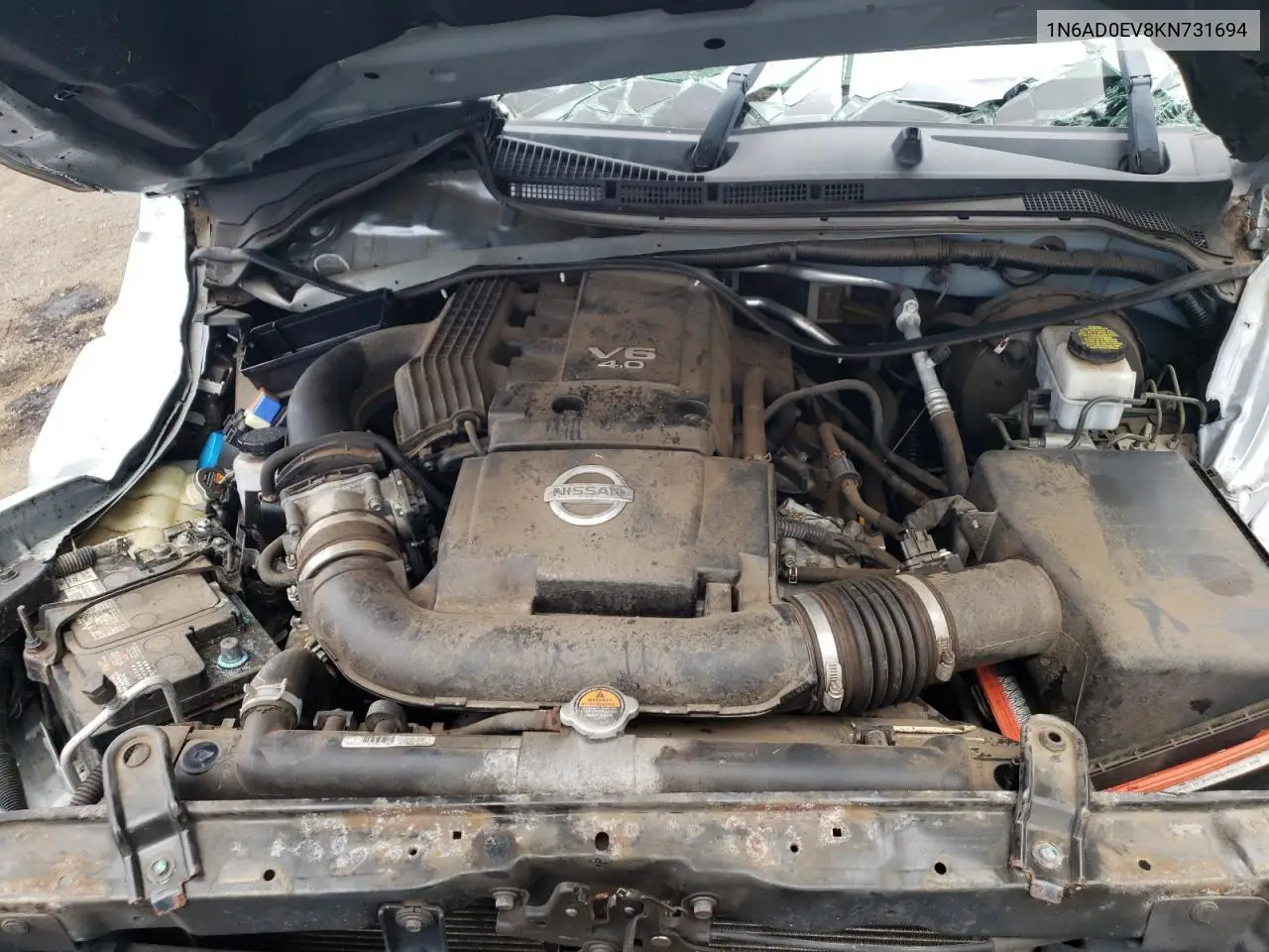 1N6AD0EV8KN731694 2019 Nissan Frontier S