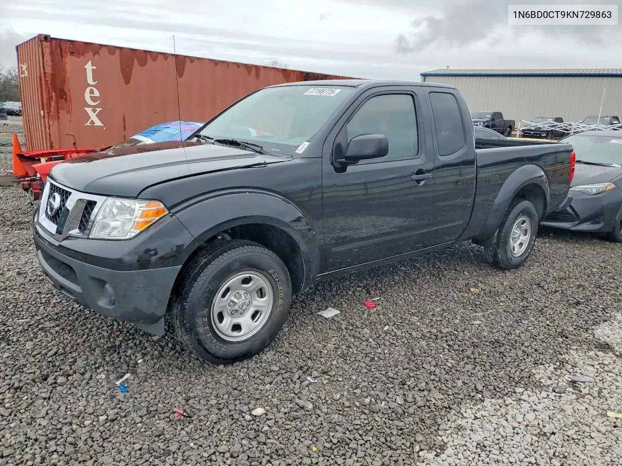 1N6BD0CT9KN729863 2019 Nissan Frontier S