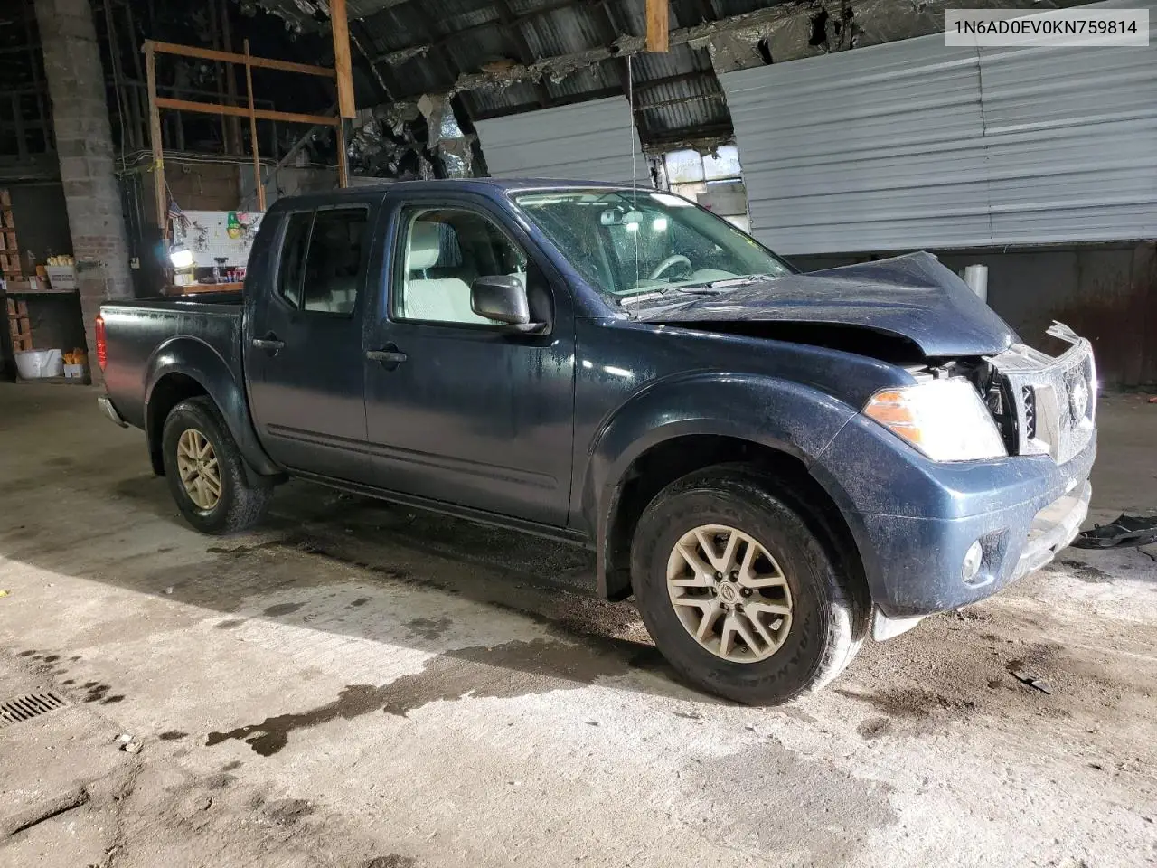 1N6AD0EV0KN759814 2019 Nissan Frontier S