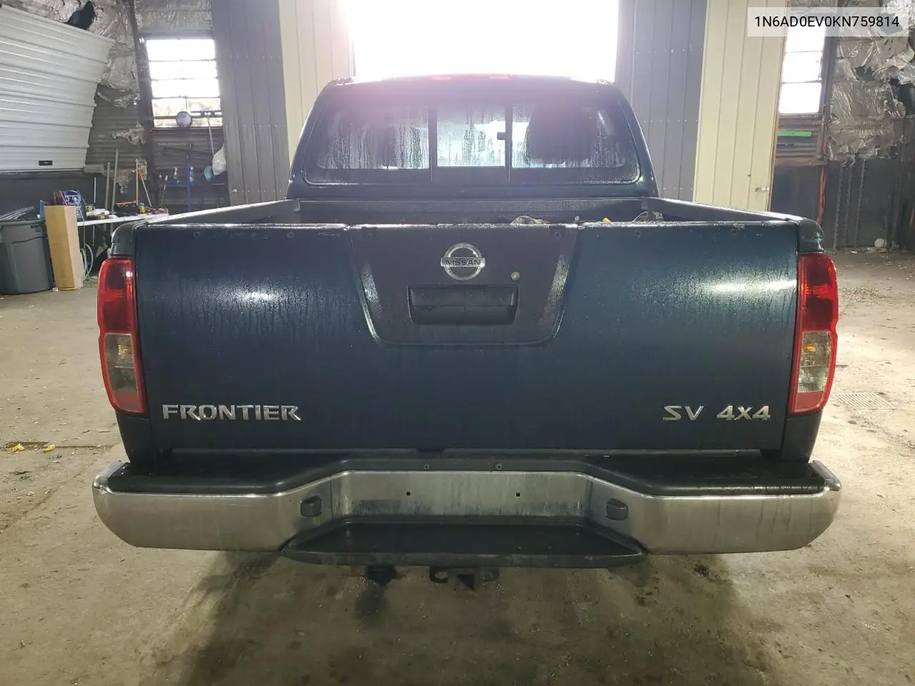 1N6AD0EV0KN759814 2019 Nissan Frontier S