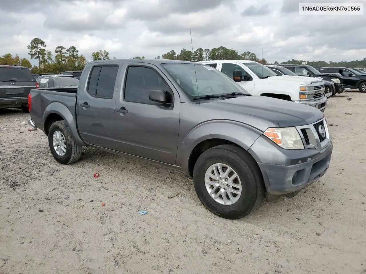 1N6AD0ER6KN760565 2019 Nissan Frontier S