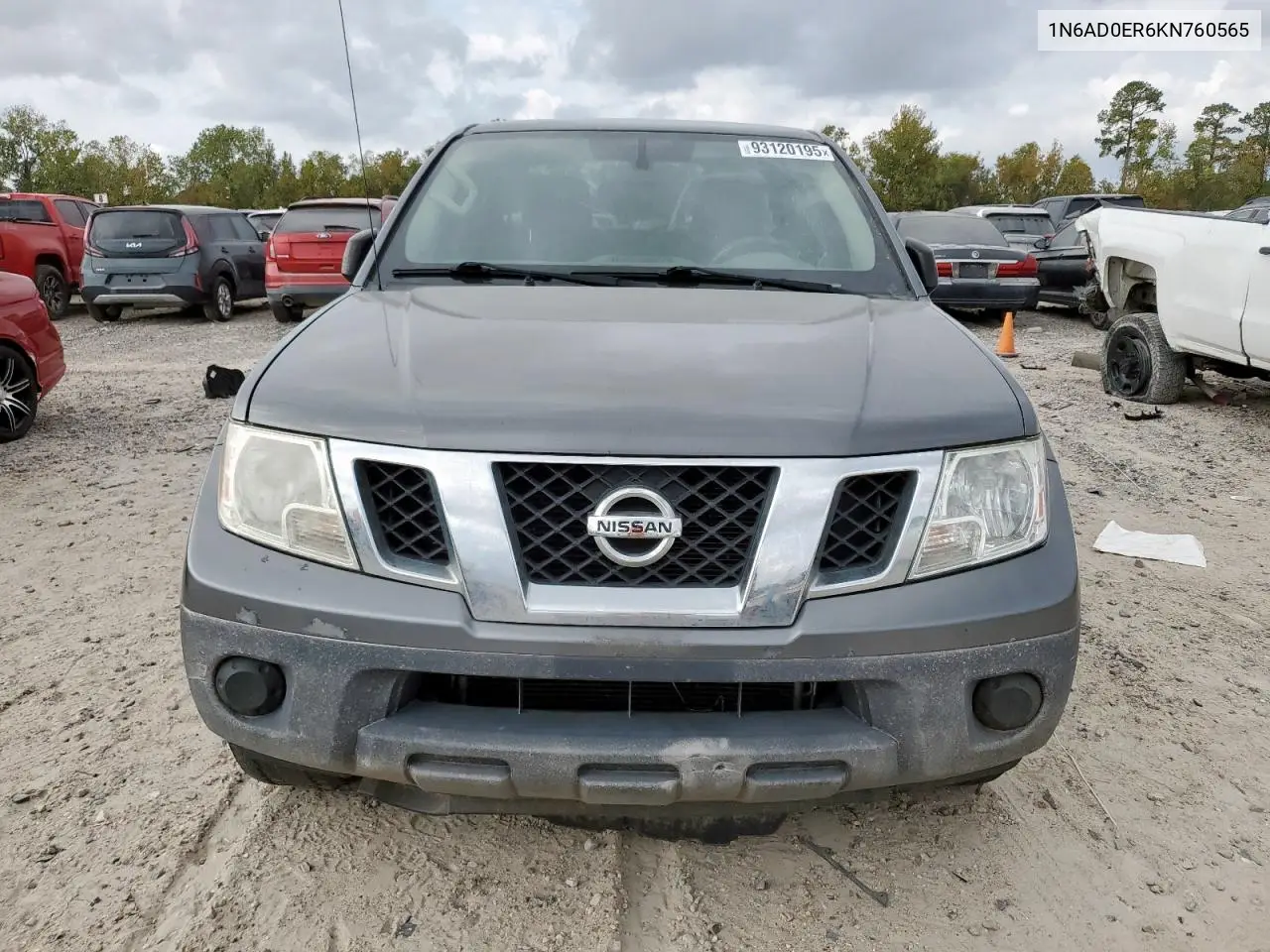 1N6AD0ER6KN760565 2019 Nissan Frontier S
