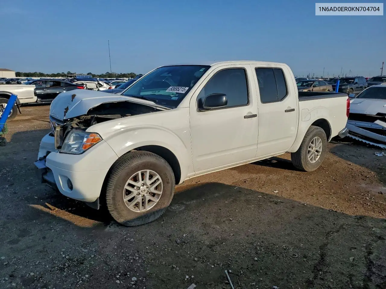 1N6AD0ER0KN704704 2019 Nissan Frontier S