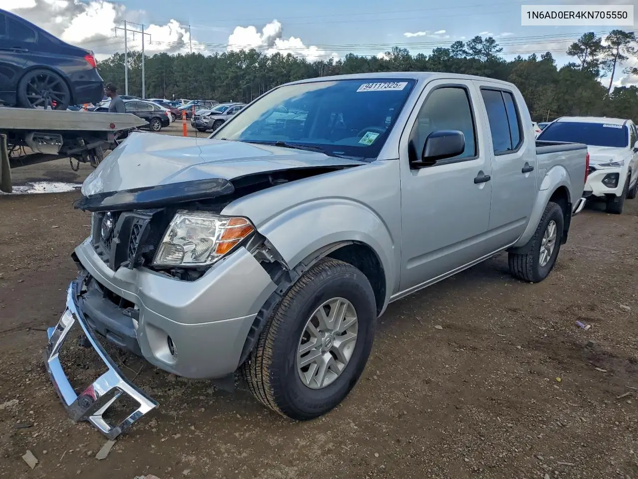 1N6AD0ER4KN705550 2019 Nissan Frontier S
