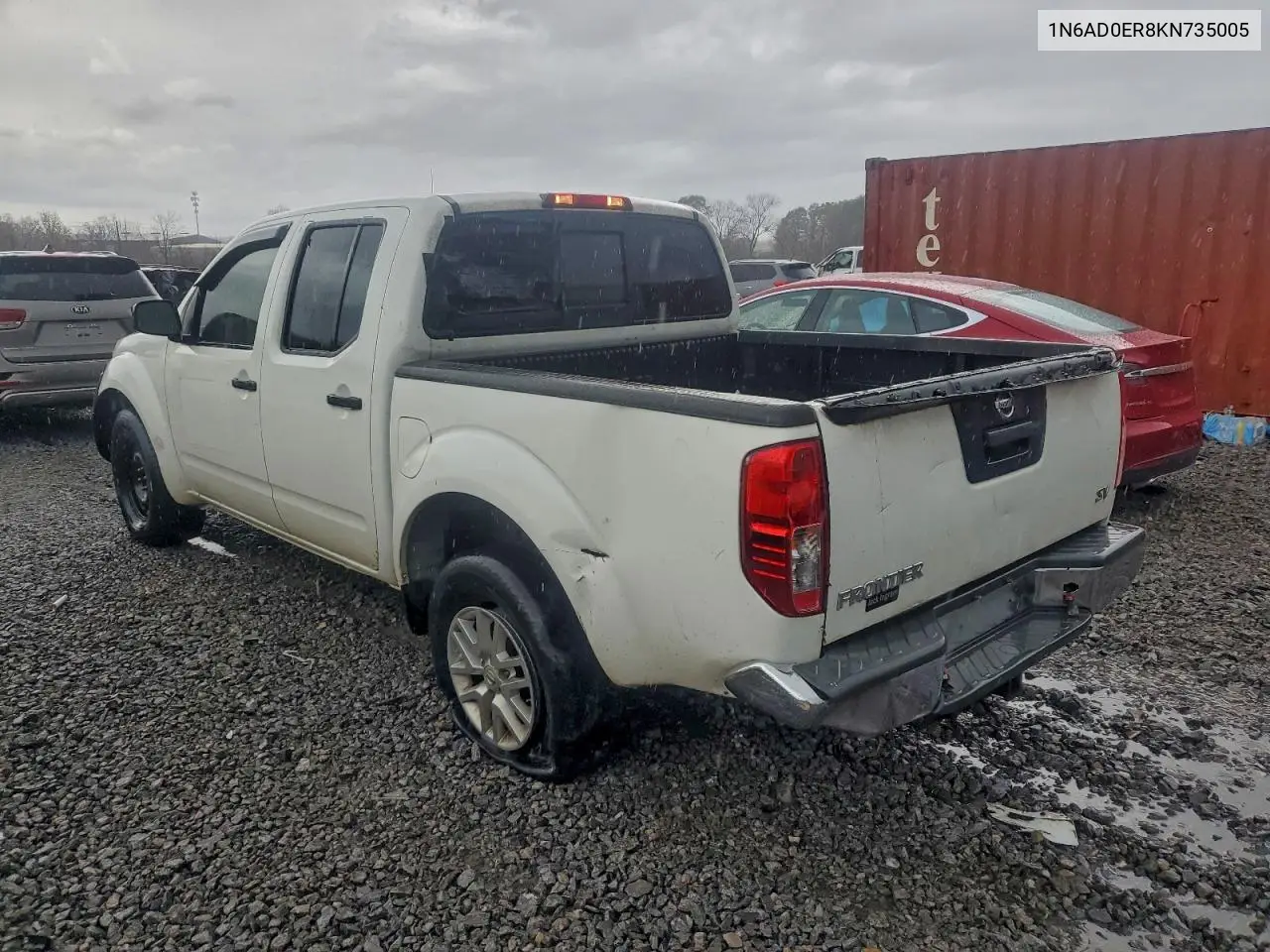 1N6AD0ER8KN735005 2019 Nissan Frontier S