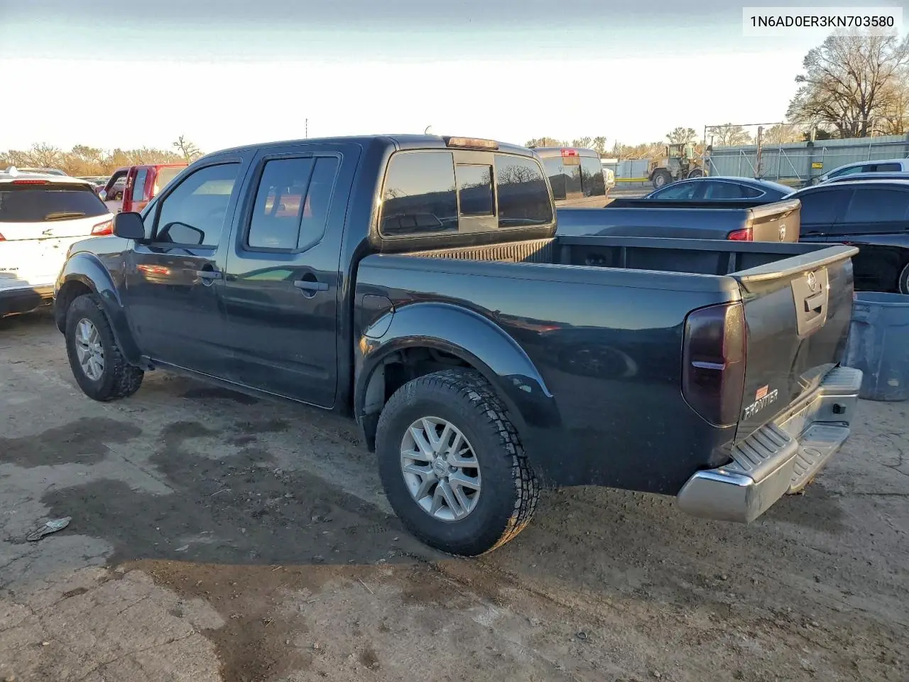 1N6AD0ER3KN703580 2019 Nissan Frontier S