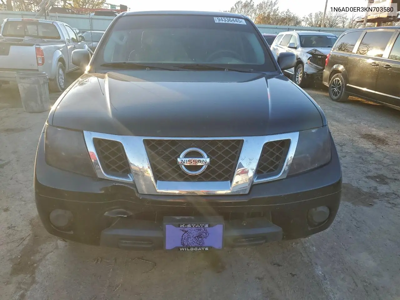 1N6AD0ER3KN703580 2019 Nissan Frontier S