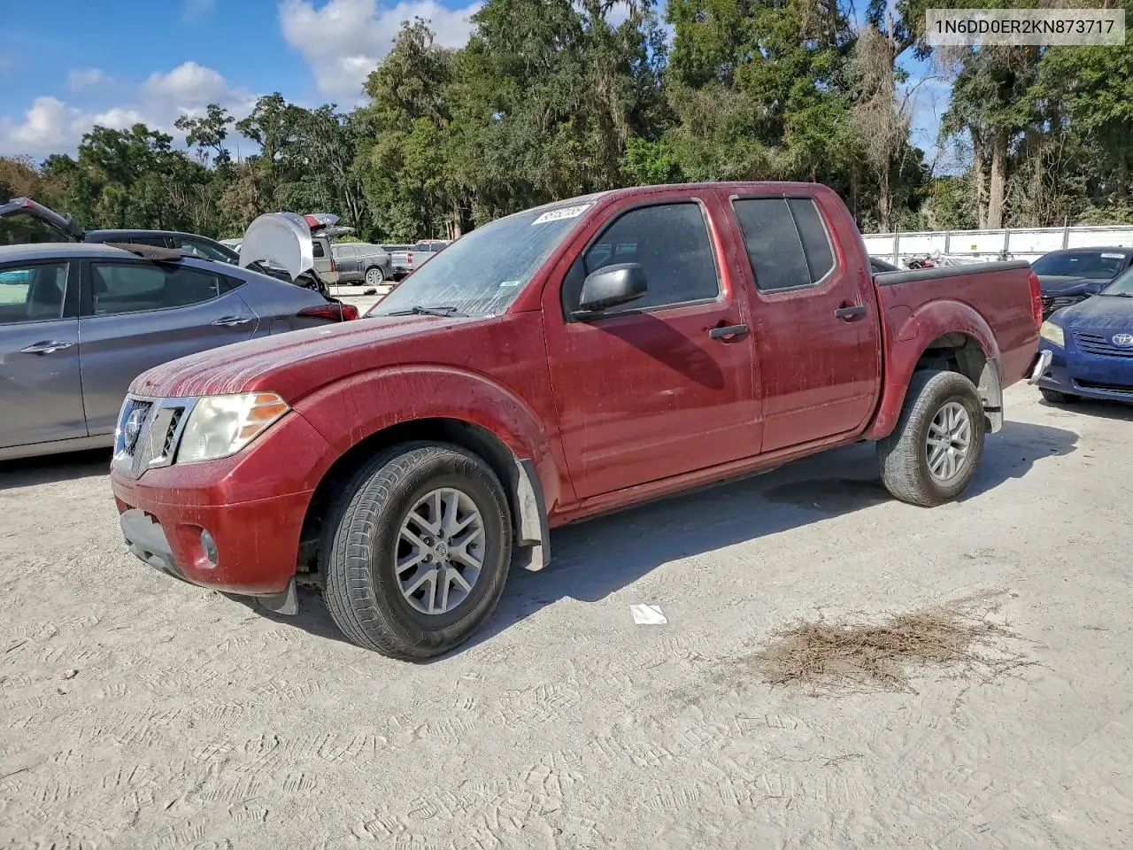 1N6DD0ER2KN873717 2019 Nissan Frontier S