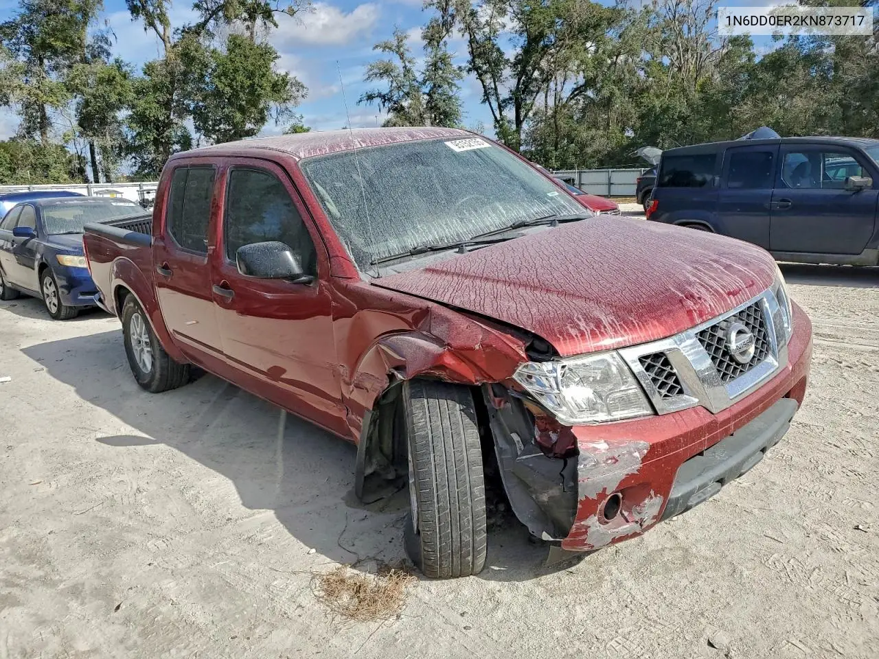 1N6DD0ER2KN873717 2019 Nissan Frontier S