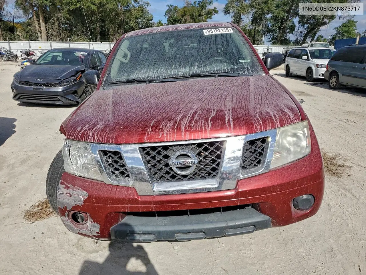 1N6DD0ER2KN873717 2019 Nissan Frontier S