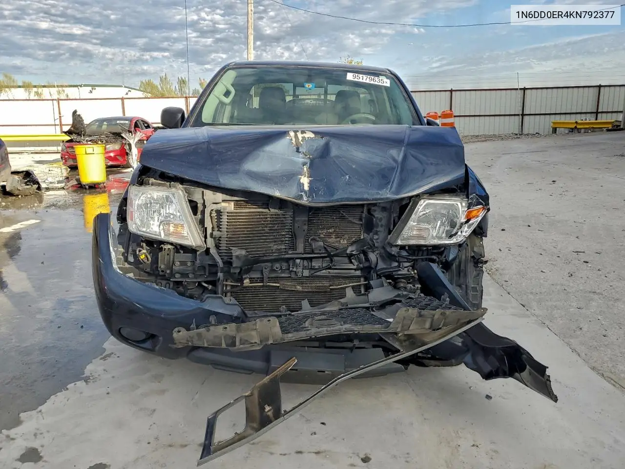1N6DD0ER4KN792377 2019 Nissan Frontier S