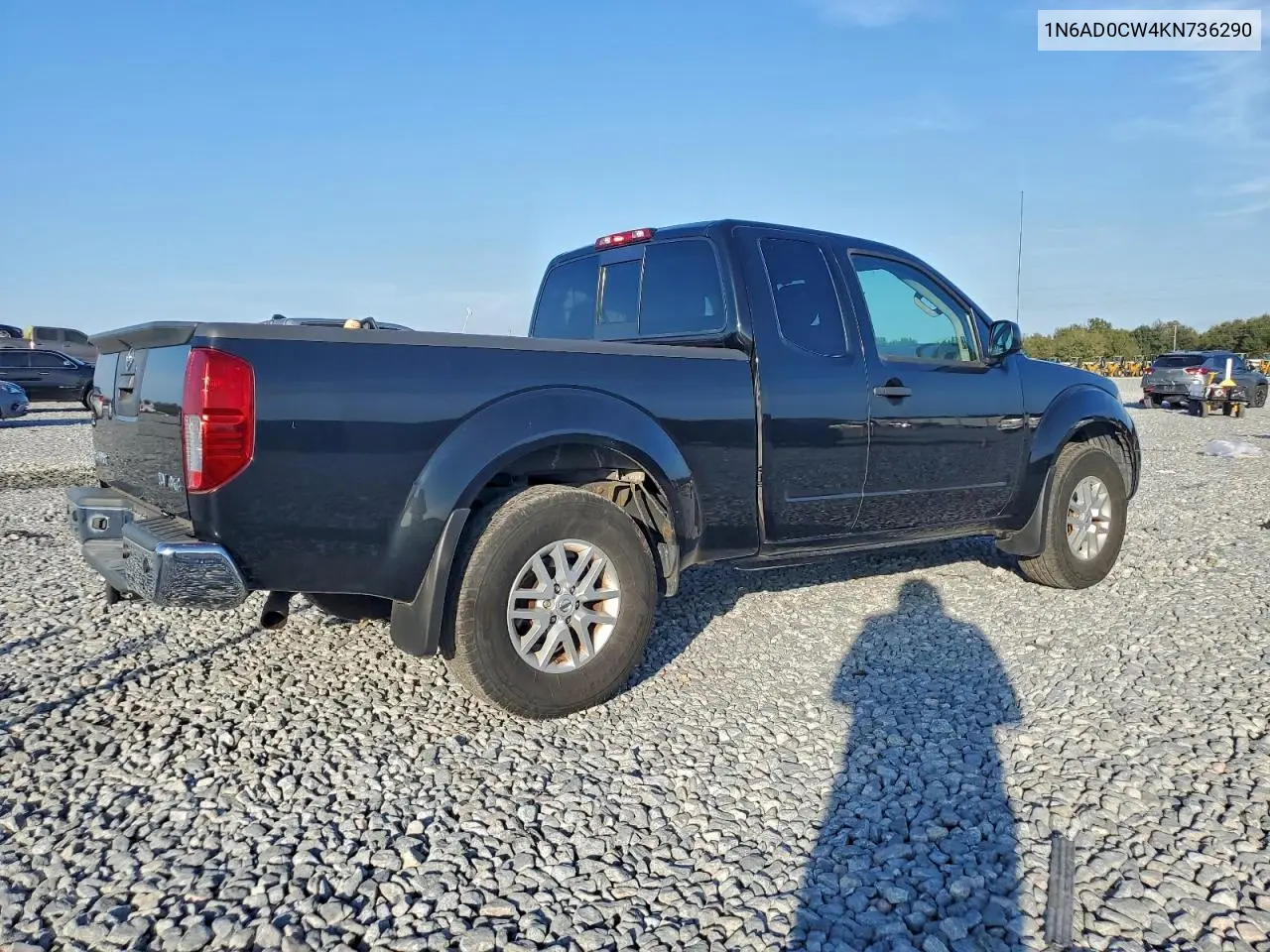 1N6AD0CW4KN736290 2019 Nissan Frontier Sv