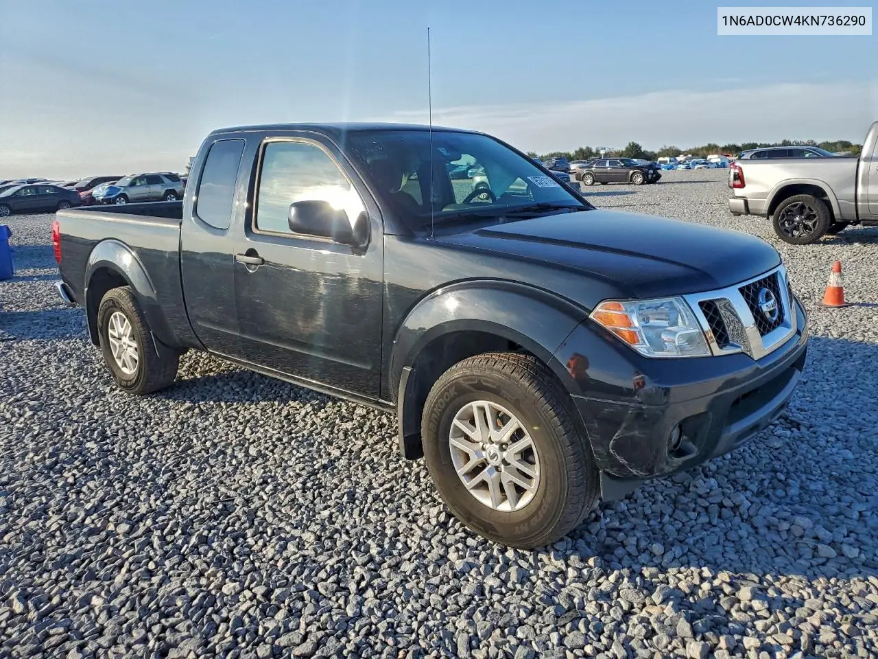 1N6AD0CW4KN736290 2019 Nissan Frontier Sv