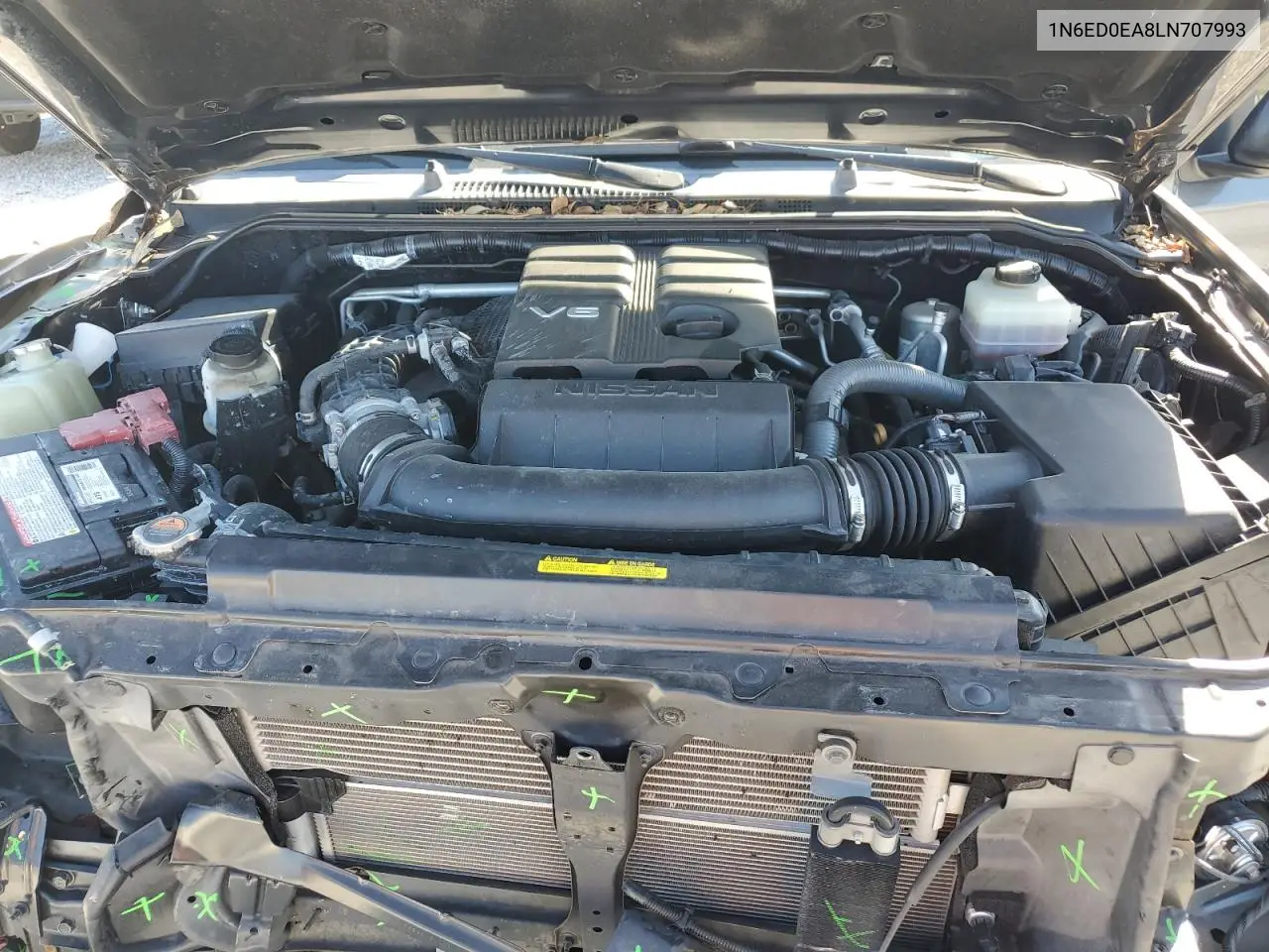 1N6ED0EA8LN707993 2020 Nissan Frontier S