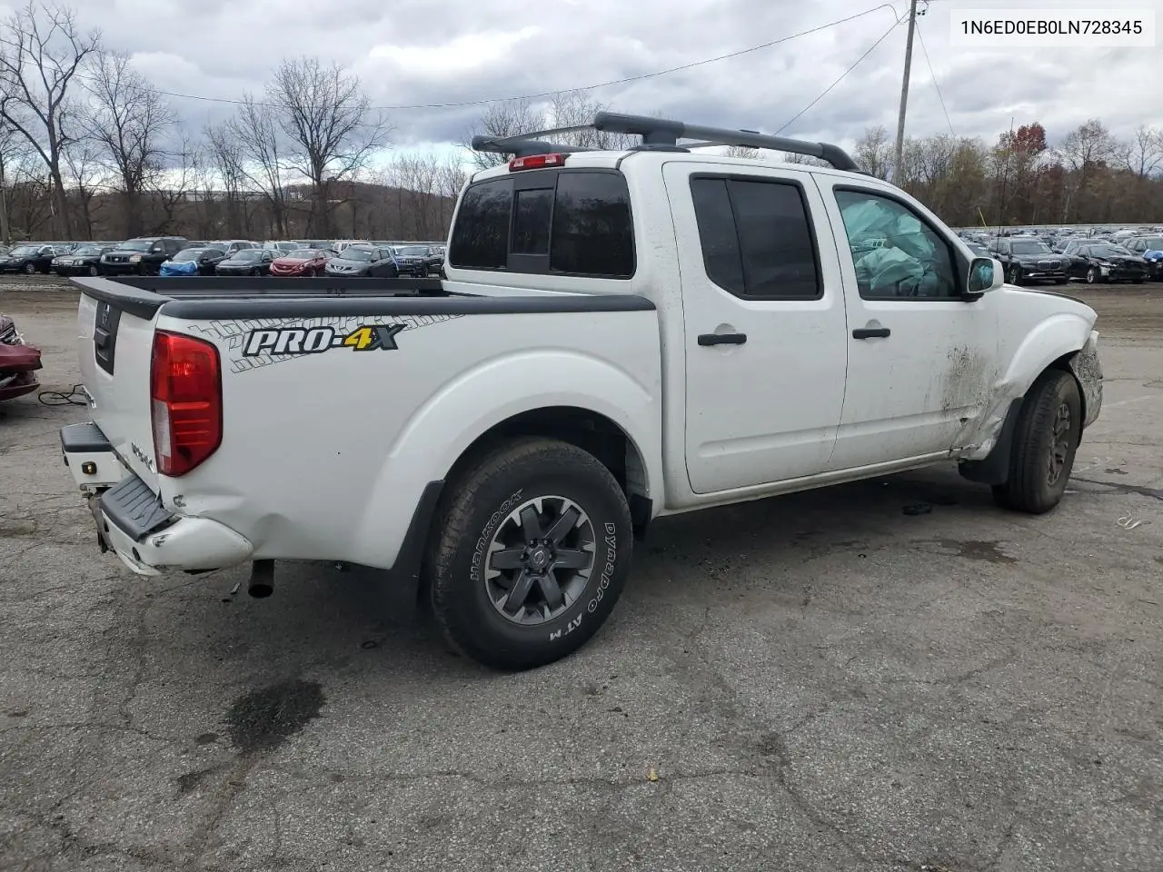 1N6ED0EB0LN728345 2020 Nissan Frontier S