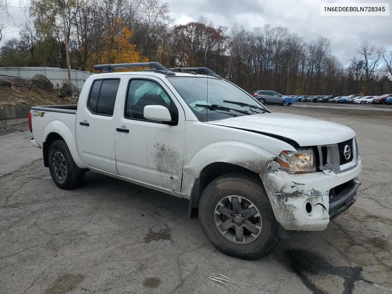 1N6ED0EB0LN728345 2020 Nissan Frontier S