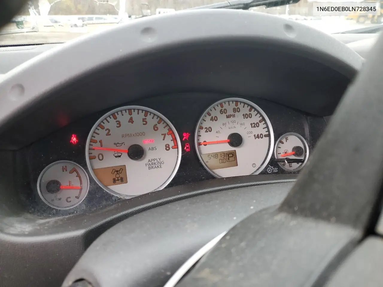1N6ED0EB0LN728345 2020 Nissan Frontier S