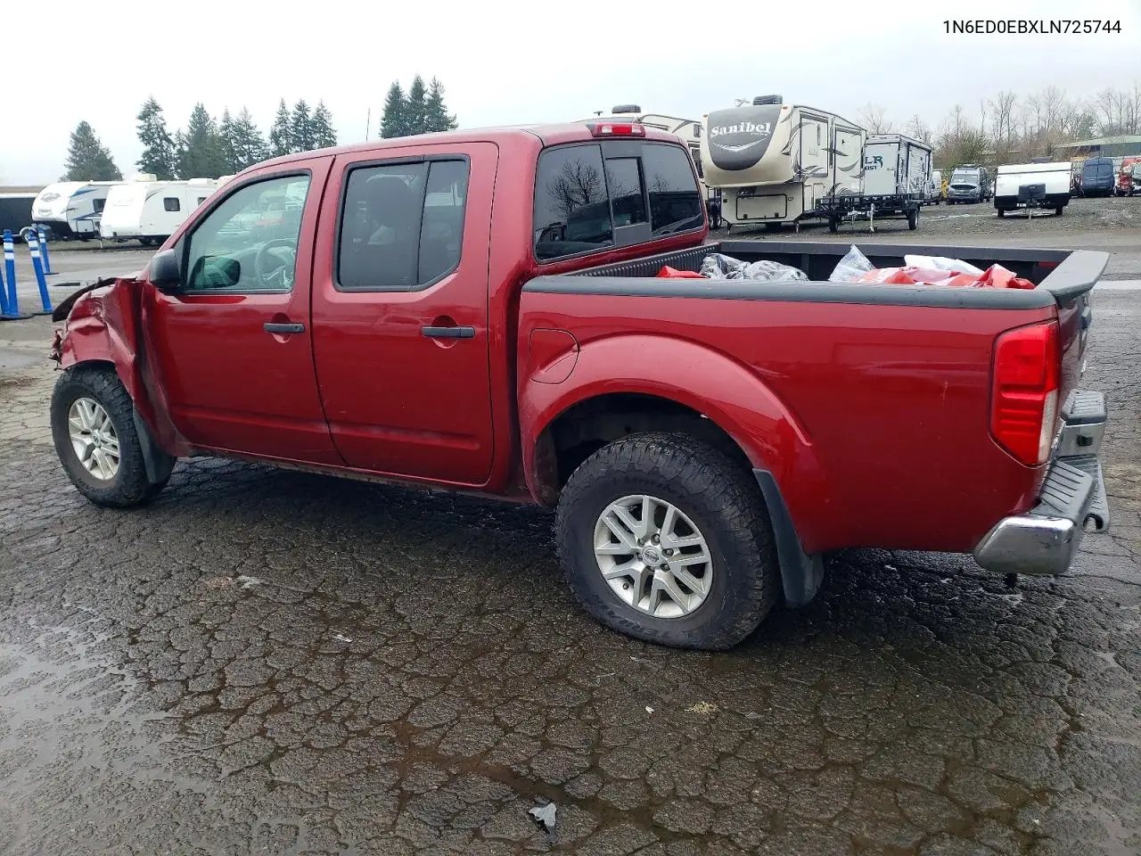 1N6ED0EBXLN725744 2020 Nissan Frontier S