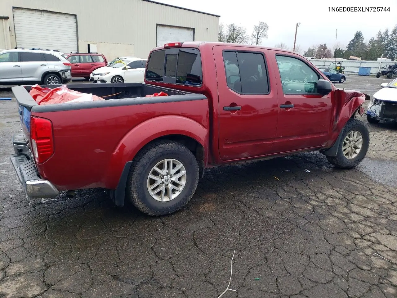1N6ED0EBXLN725744 2020 Nissan Frontier S