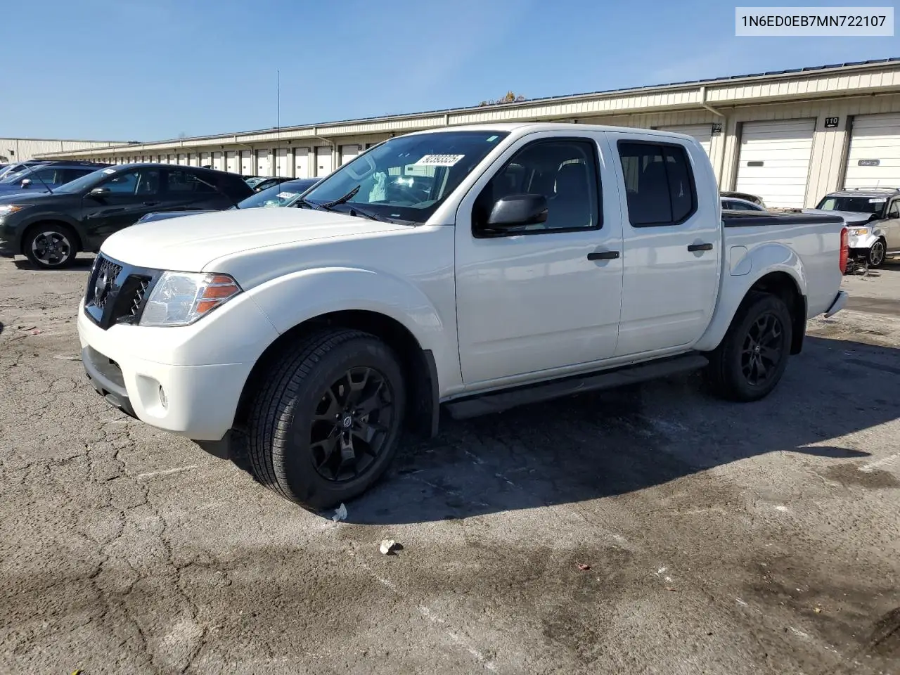 1N6ED0EB7MN722107 2021 Nissan Frontier S