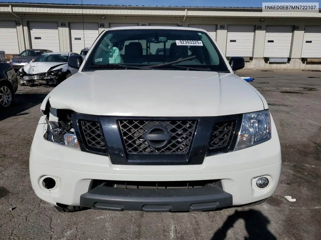 1N6ED0EB7MN722107 2021 Nissan Frontier S