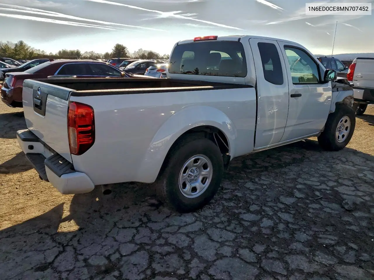 1N6ED0CE8MN707452 2021 Nissan Frontier S