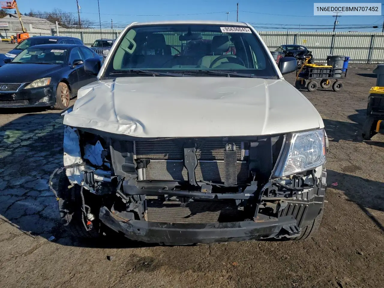1N6ED0CE8MN707452 2021 Nissan Frontier S