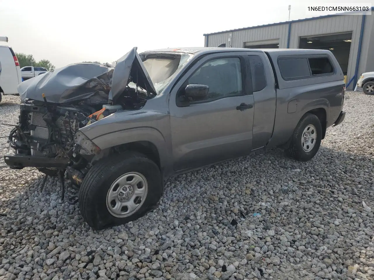 1N6ED1CM5NN663103 2022 Nissan Frontier S