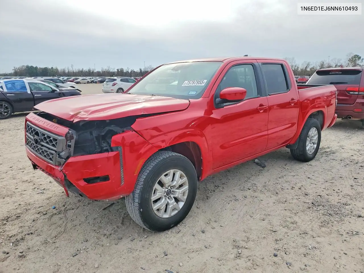 1N6ED1EJ6NN610493 2022 Nissan Frontier S