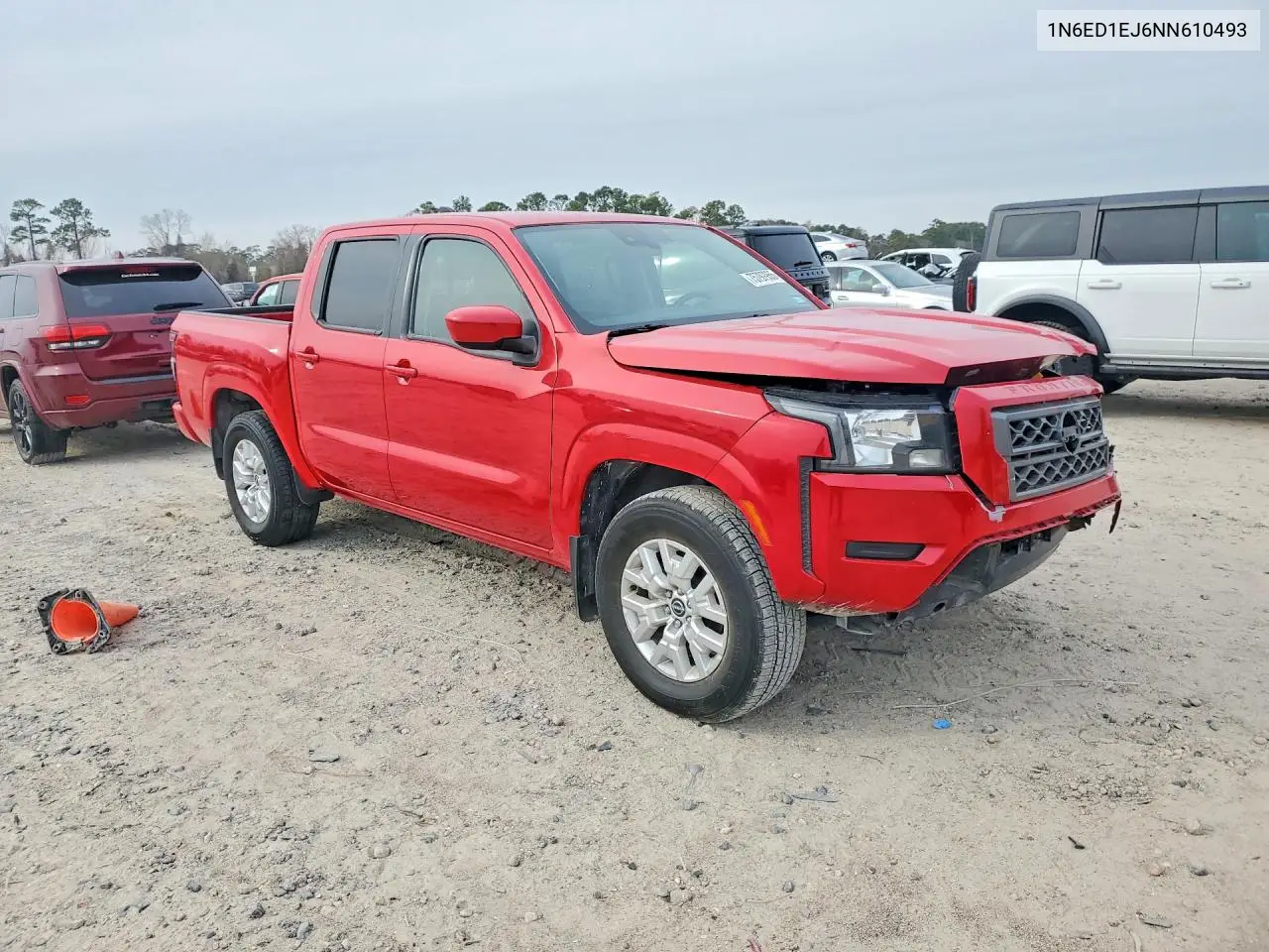 1N6ED1EJ6NN610493 2022 Nissan Frontier S