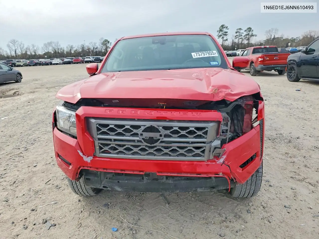 1N6ED1EJ6NN610493 2022 Nissan Frontier S