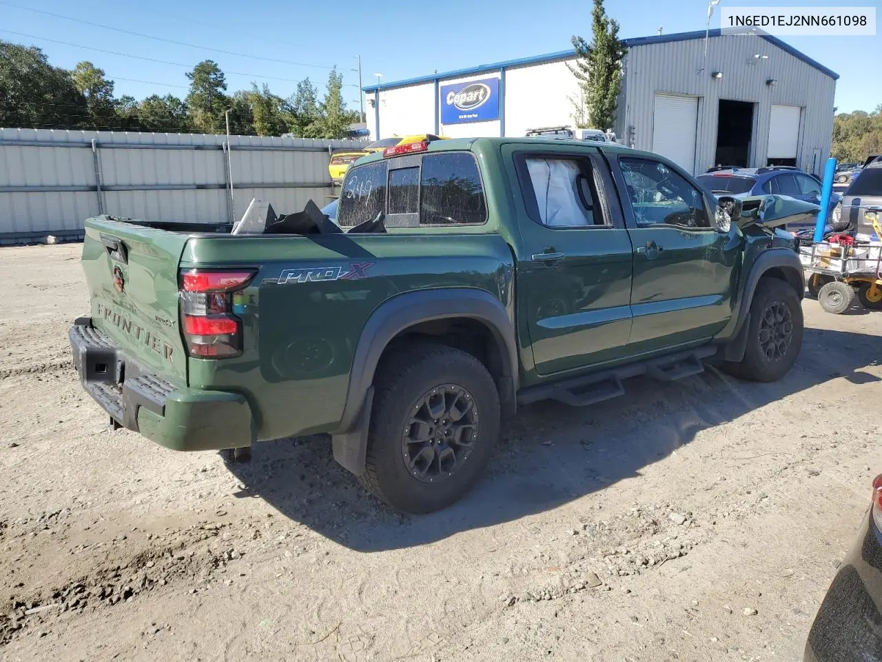 1N6ED1EJ2NN661098 2022 Nissan Frontier S