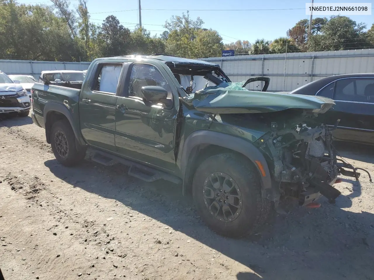 1N6ED1EJ2NN661098 2022 Nissan Frontier S