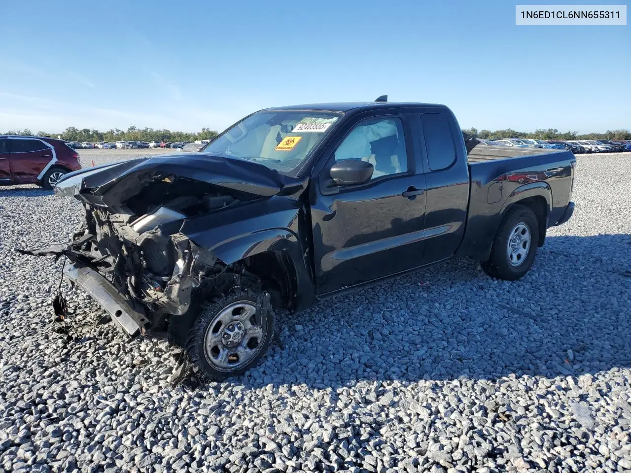 1N6ED1CL6NN655311 2022 Nissan Frontier S