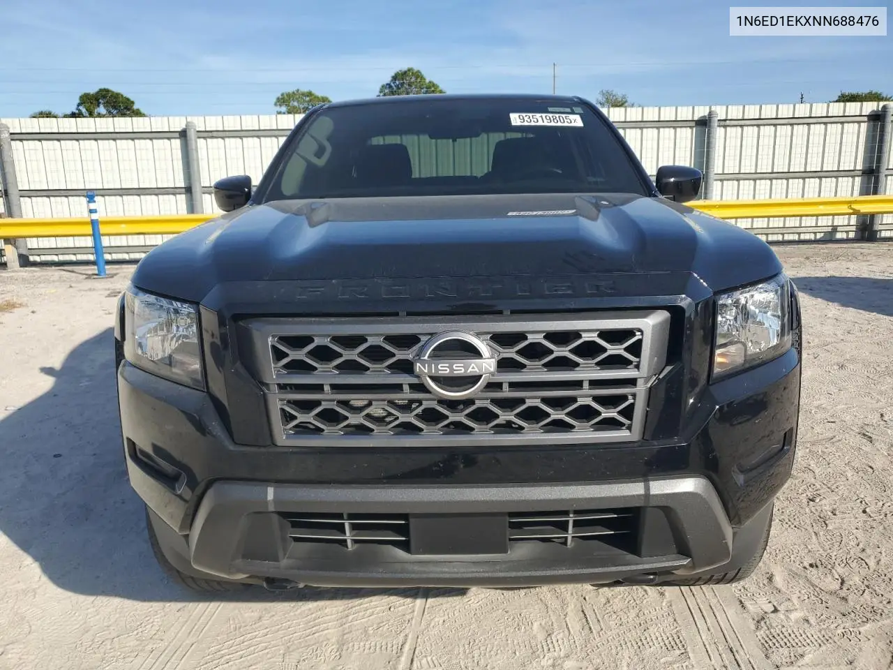 1N6ED1EKXNN688476 2022 Nissan Frontier S