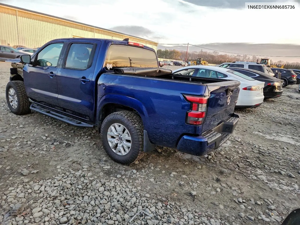 1N6ED1EK6NN685736 2022 Nissan Frontier S