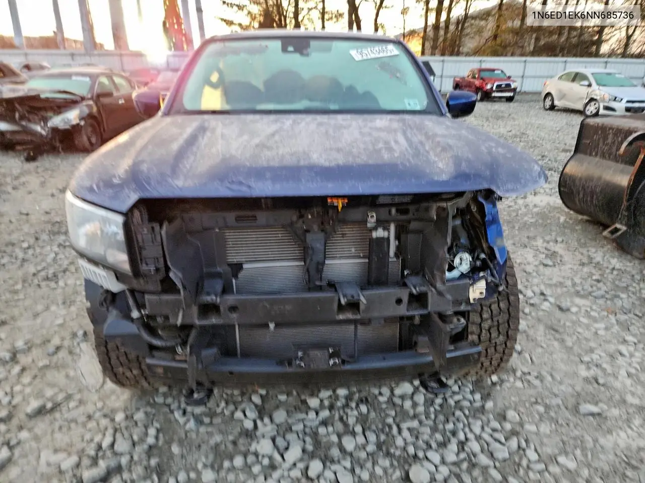 1N6ED1EK6NN685736 2022 Nissan Frontier S