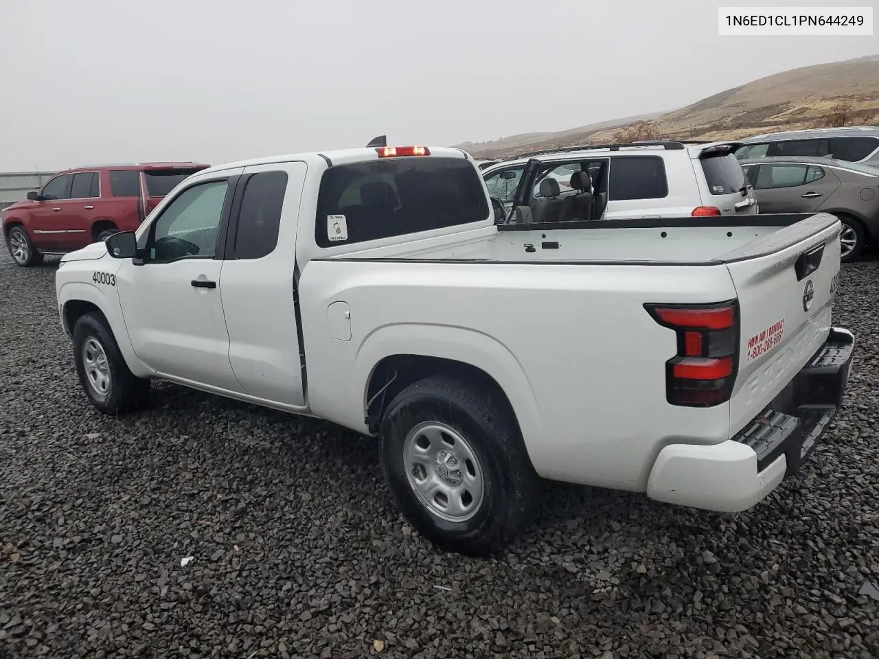 1N6ED1CL1PN644249 2023 Nissan Frontier S