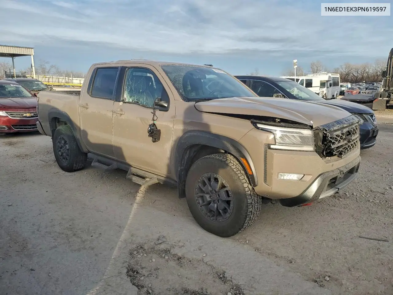 1N6ED1EK3PN619597 2023 Nissan Frontier S