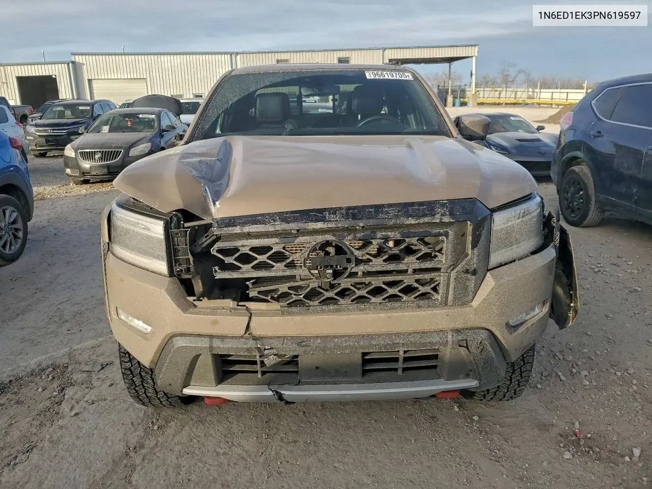 1N6ED1EK3PN619597 2023 Nissan Frontier S