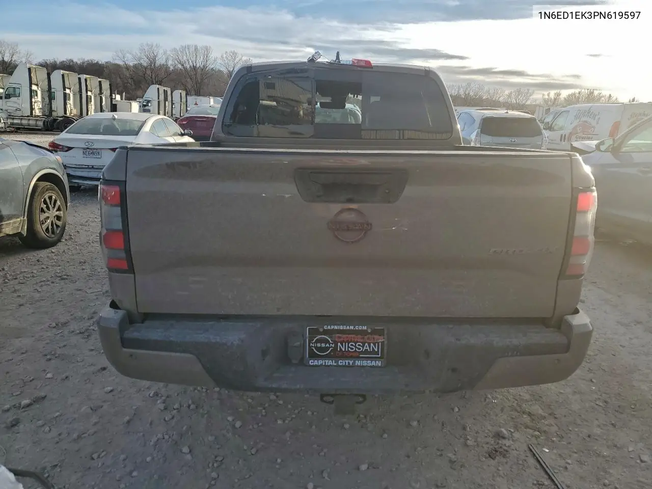 1N6ED1EK3PN619597 2023 Nissan Frontier S