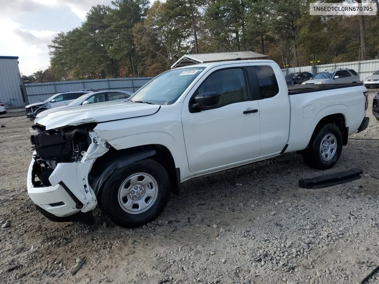 1N6ED1CL0RN670795 2024 Nissan Frontier S