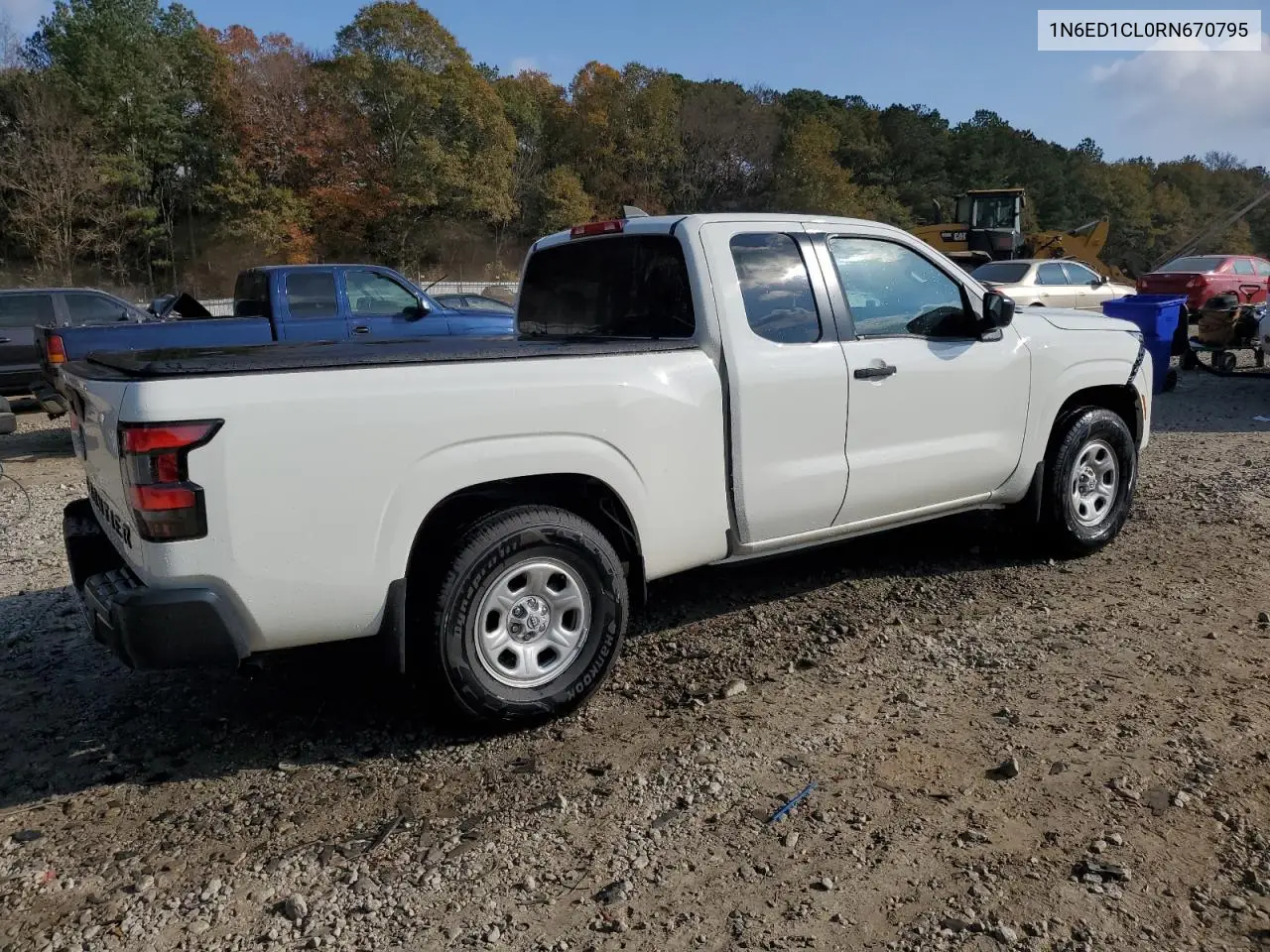 1N6ED1CL0RN670795 2024 Nissan Frontier S